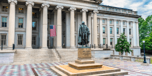 US Department of Treasury Building