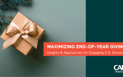 Maximizing End-of-Year Giving: Insights & Approaches for Engaging U.S. Donors