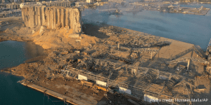 Beirut explosion in port - Lebanese Red Cross Responds to Multiple Crises in Beirut